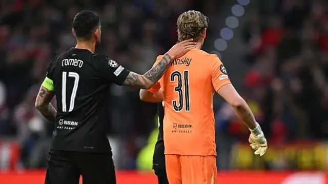 Cristian Romero and Antonin Kinsky