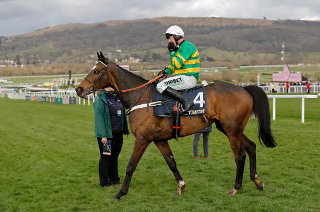 Nico de Boinville on Jonbon after finishing second