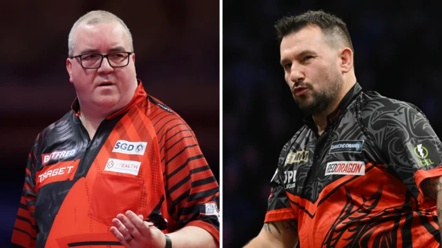 Stephen Bunting and Jonny Clayton
