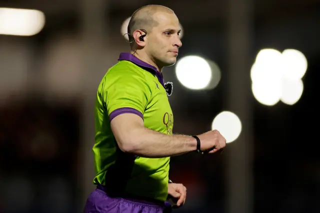 Referee Federico Vedovelli