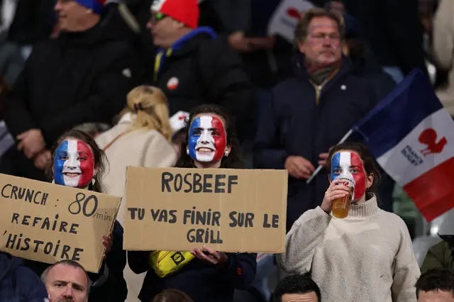 Stade de France fans