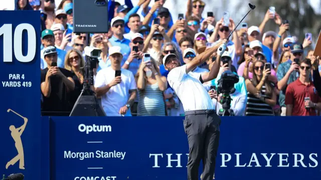 Scottie Scheffler at the Players Championship