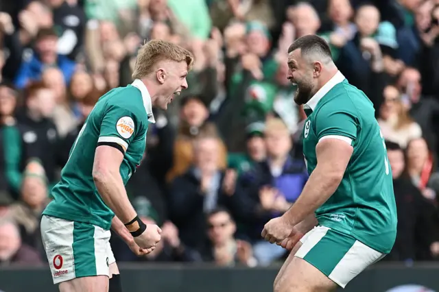 Tommy O'Brien and Michael Mline