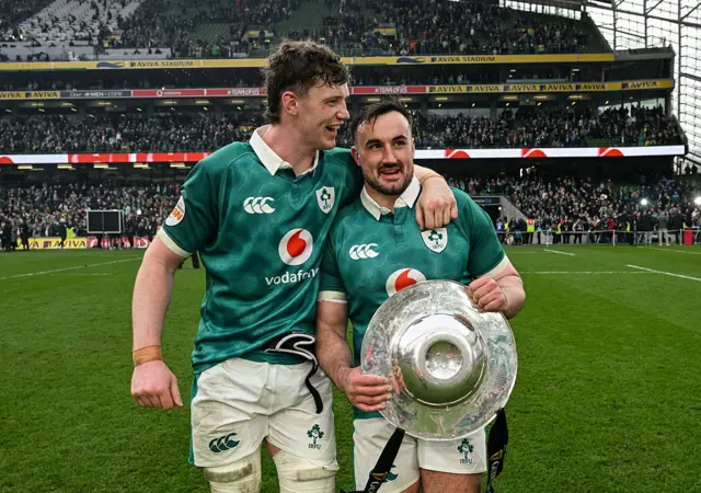 Darragh Murray and Ronan Kelleher