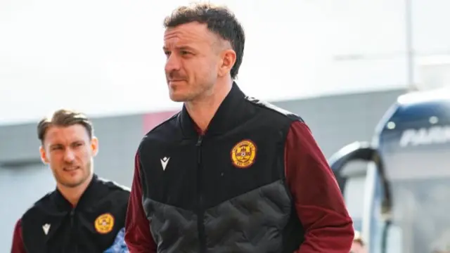 Motherwell midfielder Andy Halliday