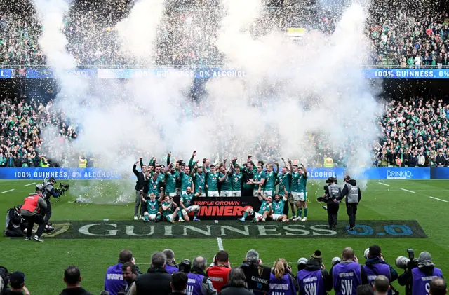 Ireland lift Triple Crown
