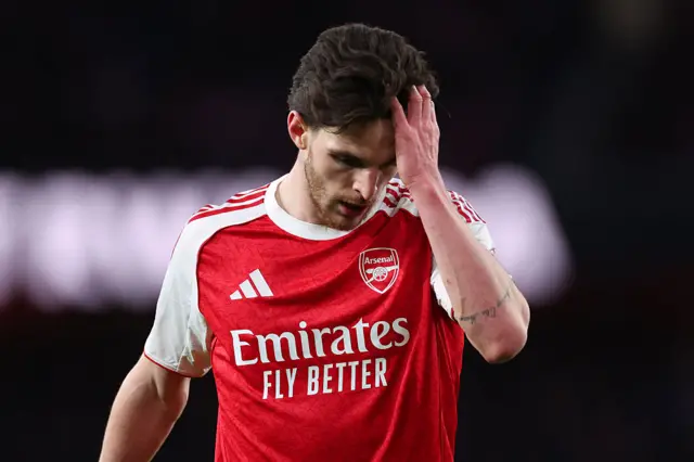 Arsenal's Declan Rice
