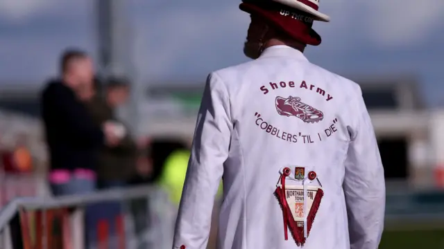 Northampton town fan