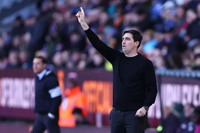 Andoni Iraola the head coach / manager of Bournemouth