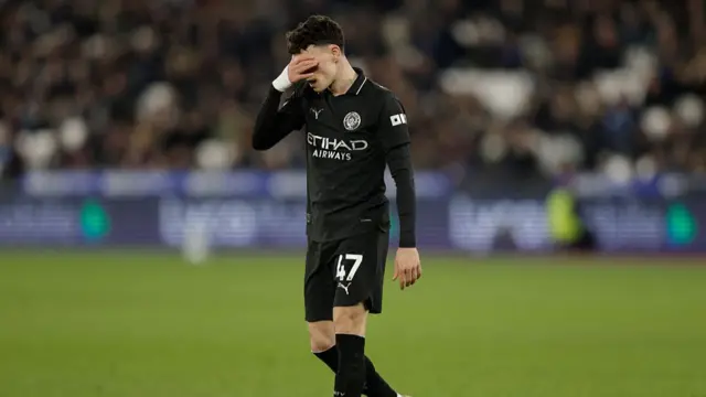Manchester City's Phil Foden