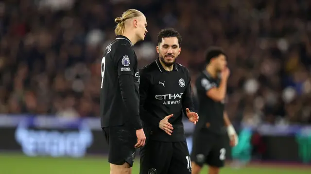 Manchester City's Haaland and Cherki