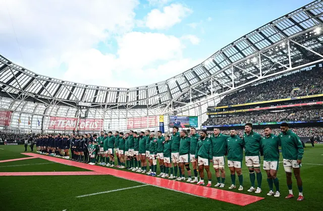 Scotland and Ireland teams