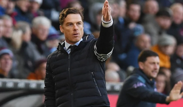 Burnley manager Scott Parker