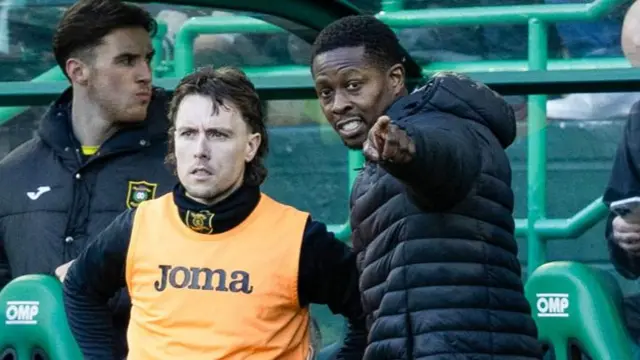 Livingston's Barrie McKay and Marvin Bartley