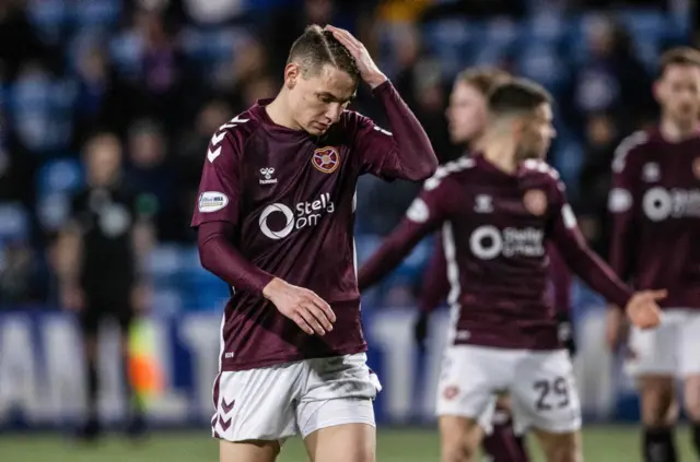 Hearts forward Islam Chesnokov