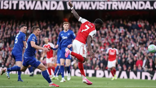 Arsenal's Bukayo Saka