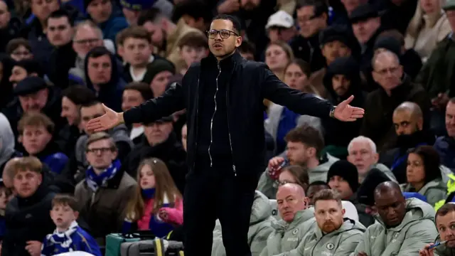 Chelsea manager Liam Rosenior