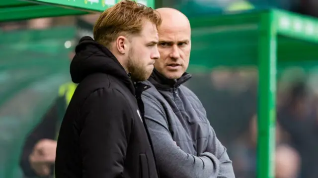 Motherwell's Stephen Welsh and Jens Berthel Askou