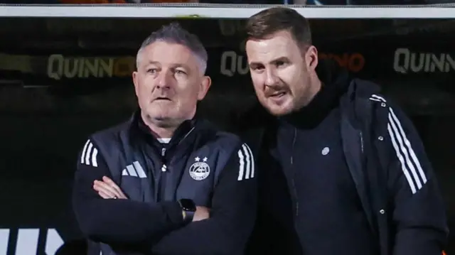 Tony Docherty and Peter Leven