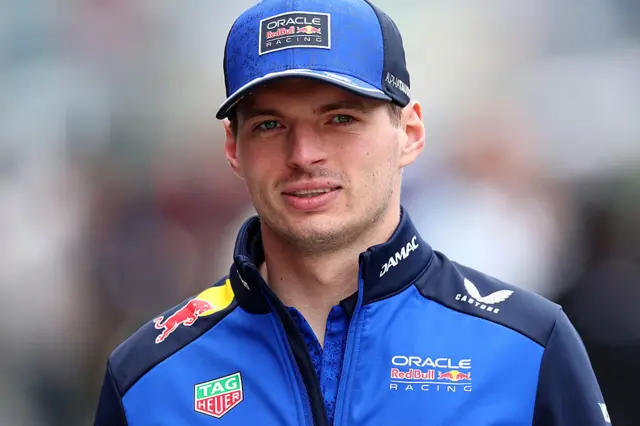 Max Verstappen at the Chinese Grand Prix