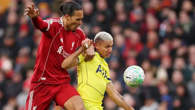 Virgil Van Djik and Richarlison