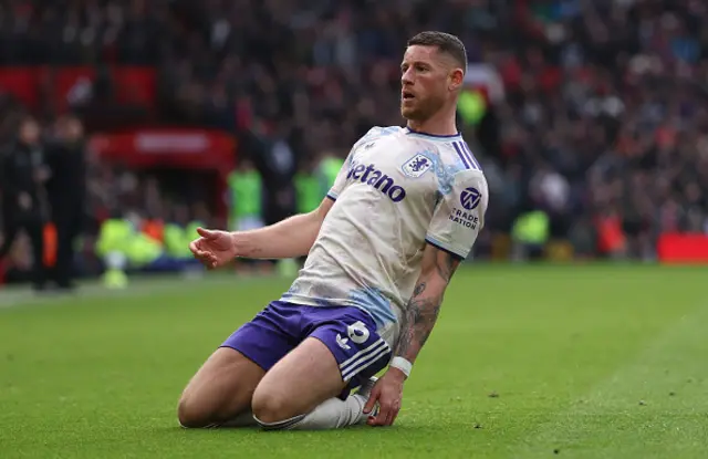 Ross Barkley of Aston Villa celebrates