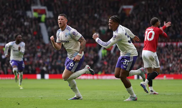 Ross Barkley of Aston Villa celebrates