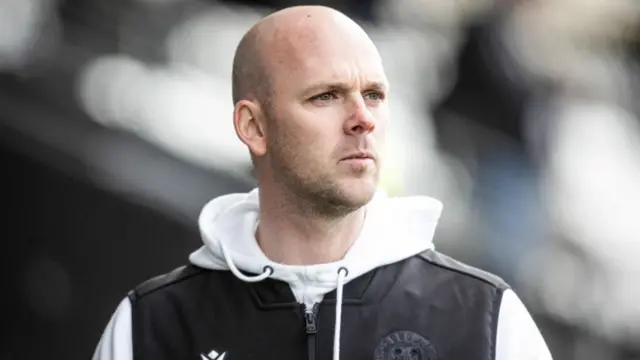 St Mirren interim manager Craig McLeish