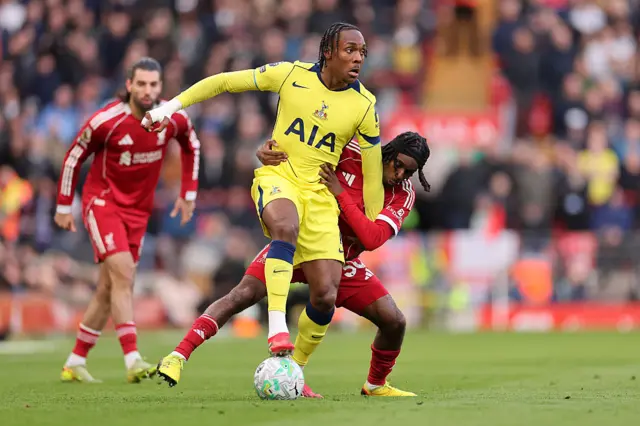 Tottenham's Mathys Tel