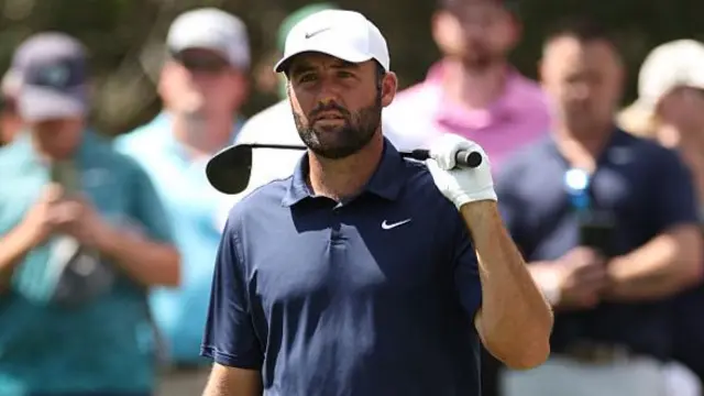 Scottie Scheffler at the Players Championship