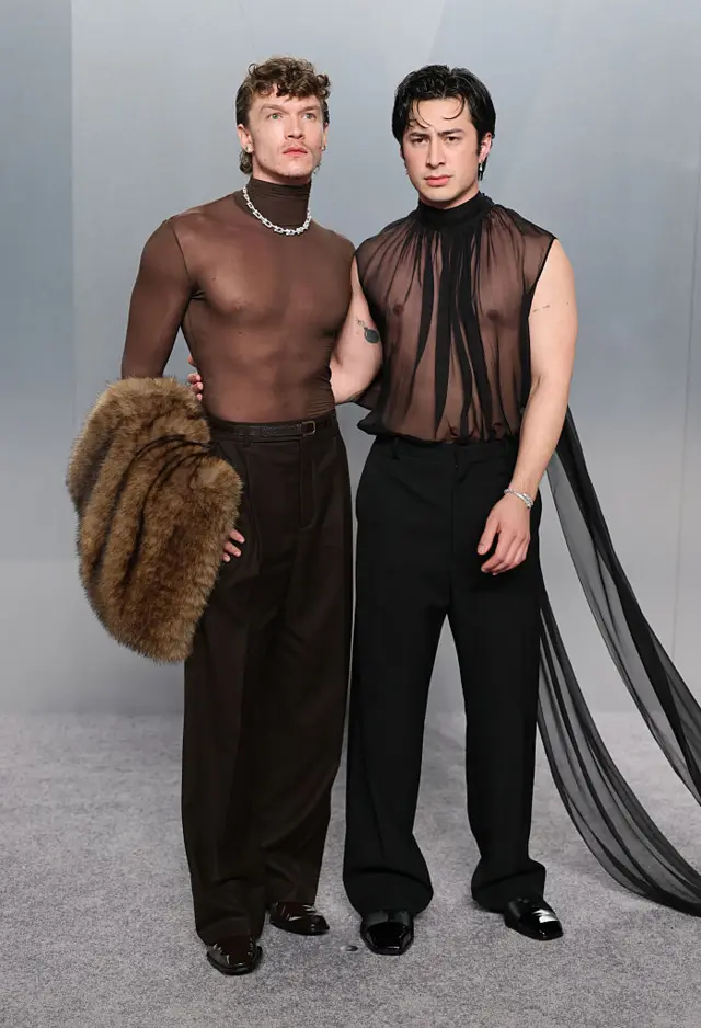 Connor Storrie and Hudson Williams