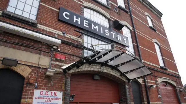 The exterior of Club Chemistry night club in Canterbury