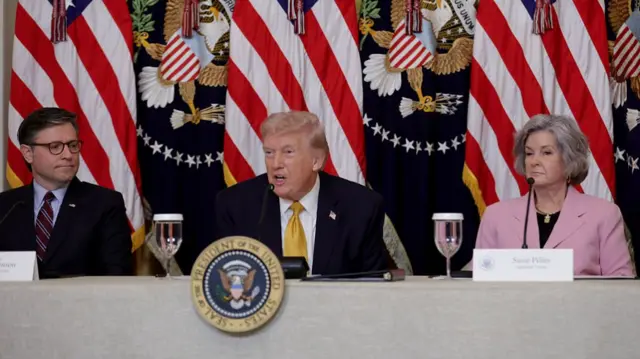 Donald Trump at Kennedy Centre Board lunch