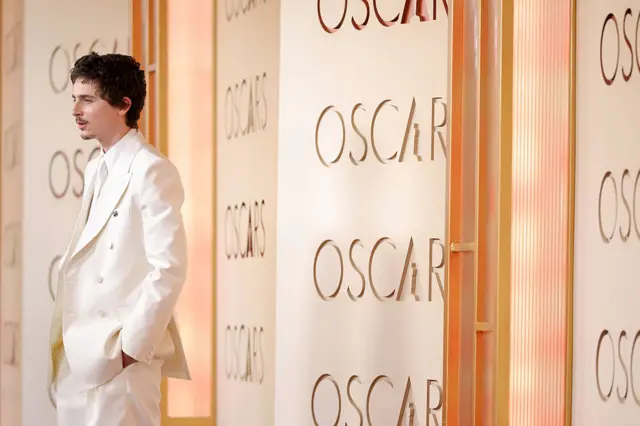 Timothée Chalamet attends the 98th Oscars at Dolby Theatre