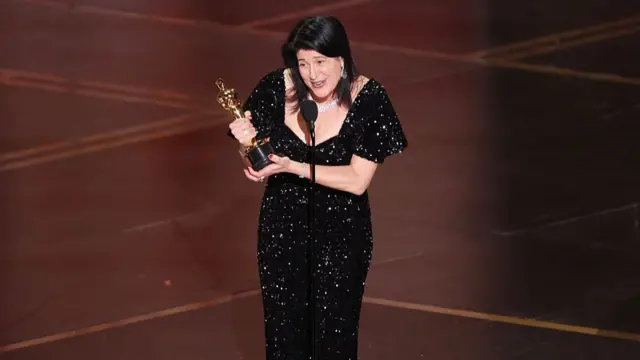 Cassandra Kulukundis at Sunday's Oscars