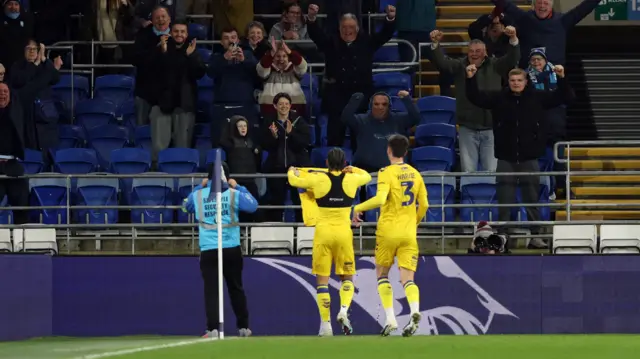 Wycombe celebrate