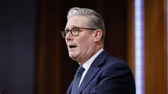 Keir Starmer speaking