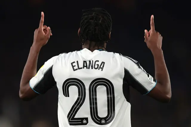 Anthony Elanga celebrates