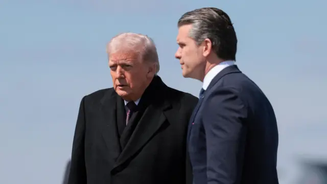 Trump and Hegseth