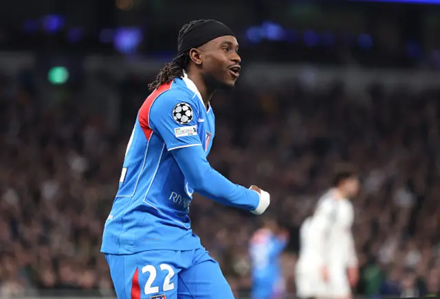 Atletico Madrid's Ademola Lookman looks on