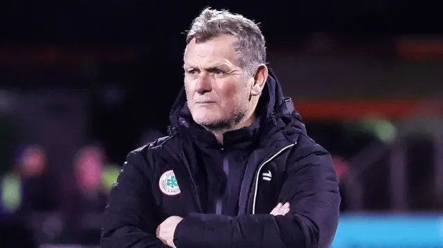 Cliftonville boss Jim Magilton