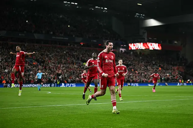 Dominik Szoboszlai (C) celebrates