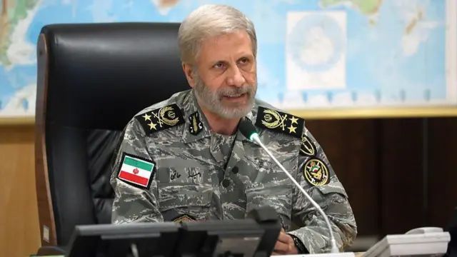Iranian army chief Amir Hatami