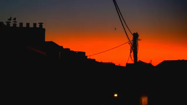 Sunrise over Mevagissey
