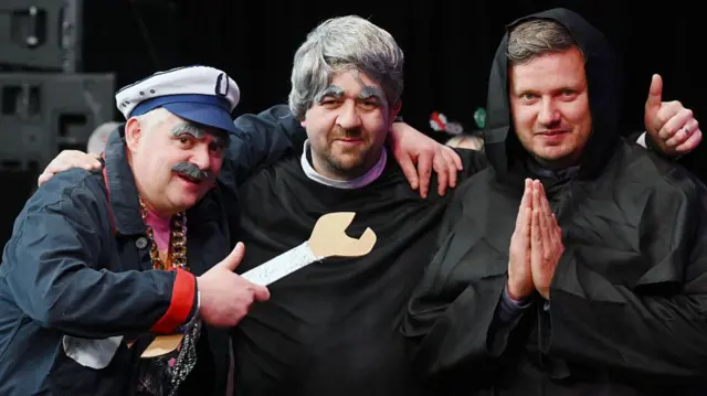 Premier League darts fans in Dublin
