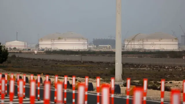 Ras Laffan Industrial City, pictured earlier this month