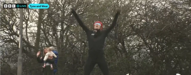 Greg reacts to his new total