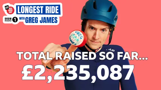 £2,235,087 raised for Red Nose Day