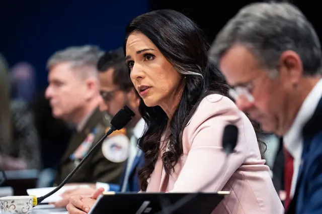 National Intelligence Director Tulsi Gabbard.