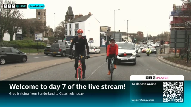 Click 'watch live' at the top of this page to see Greg in action